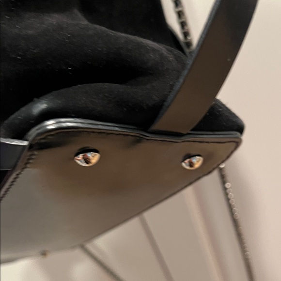 Salvatore Ferragamo Black Shoulder Bag with style chain attached❤️ - Picture 7 of 14
